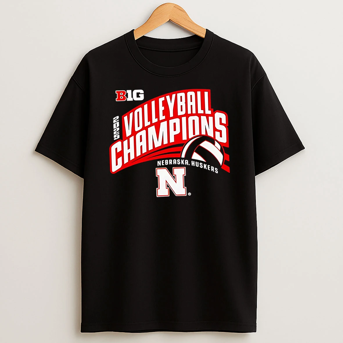 Nebraska Huskers Volleyball Champions 2025 Shirts