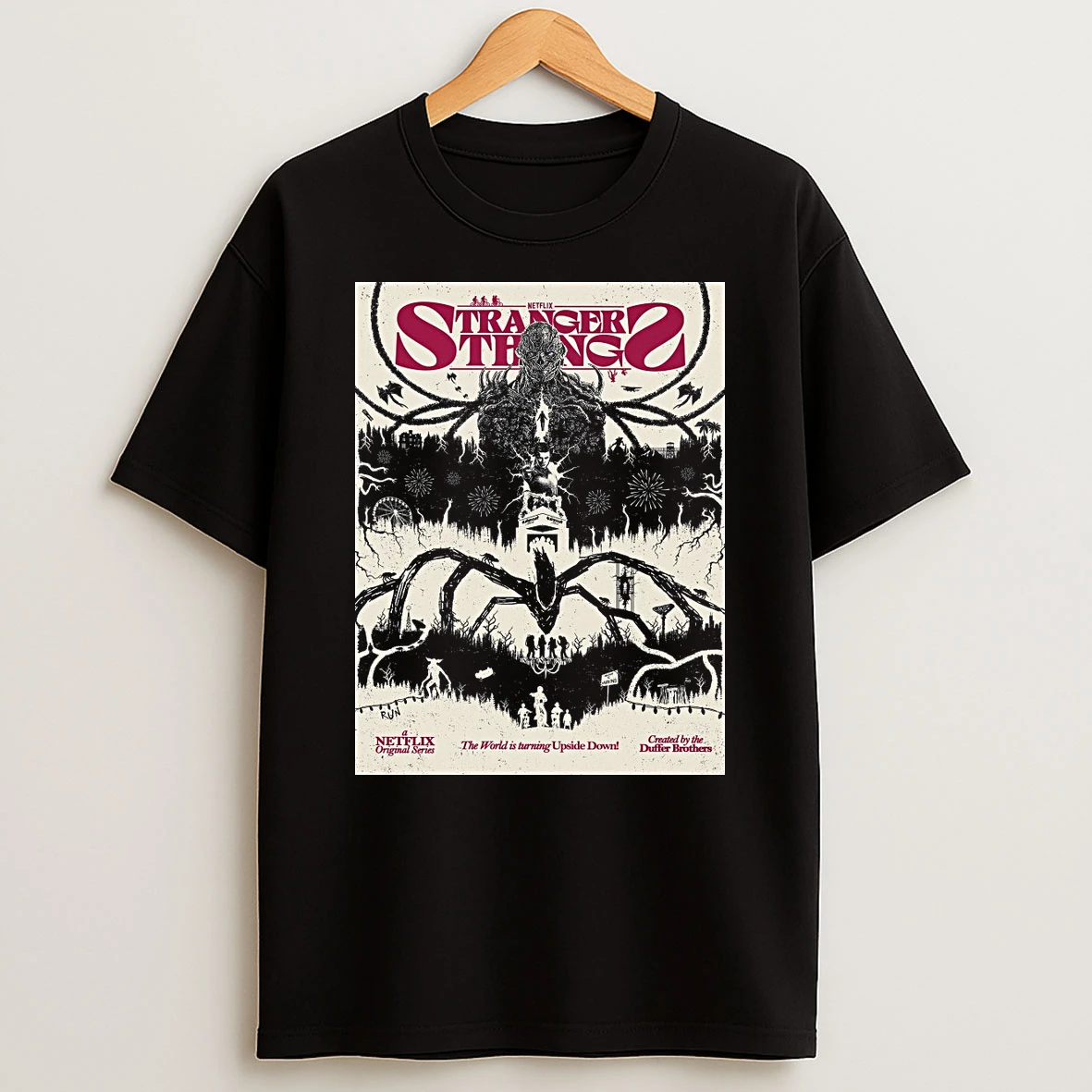 Netflix Stranger Things The World Is Turning Upside Down Season 2025 Shirts