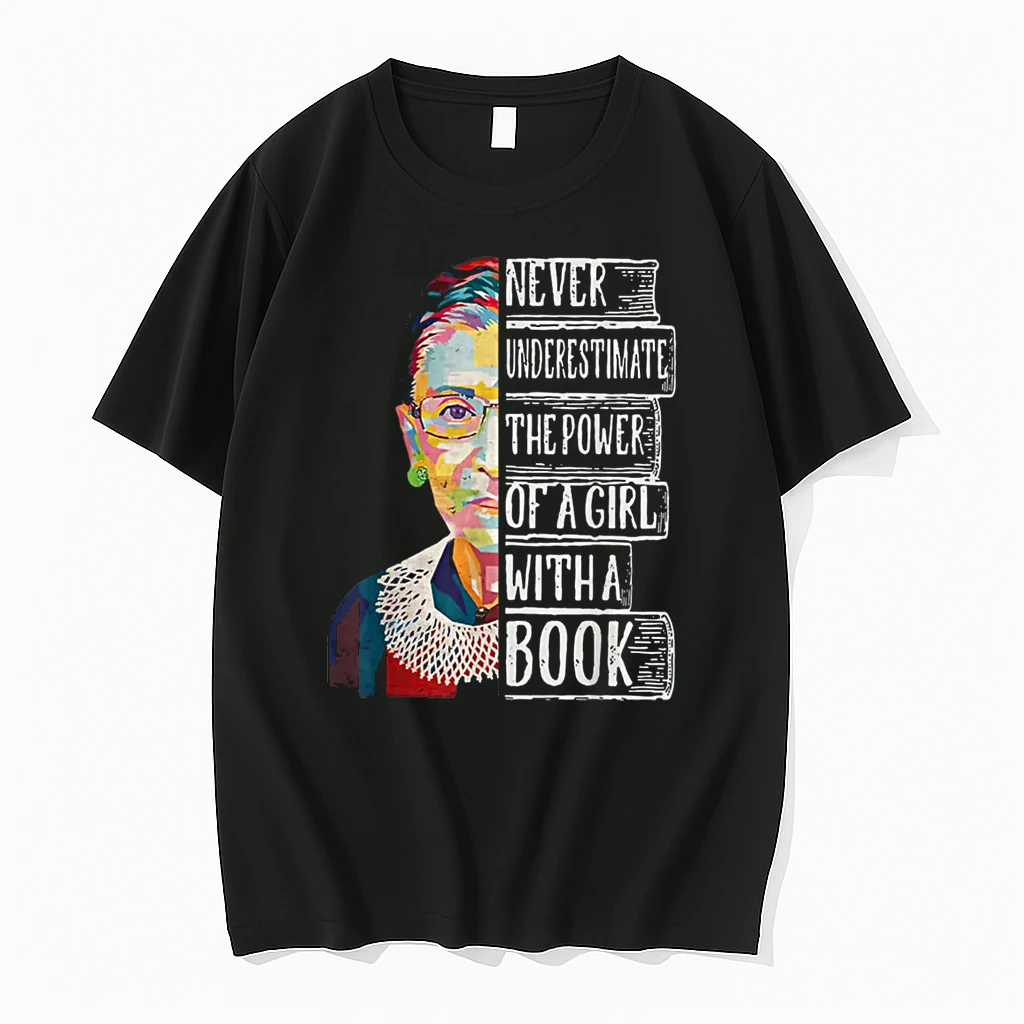Never Underestimate The Power Of A Girl With A Book Shirts
