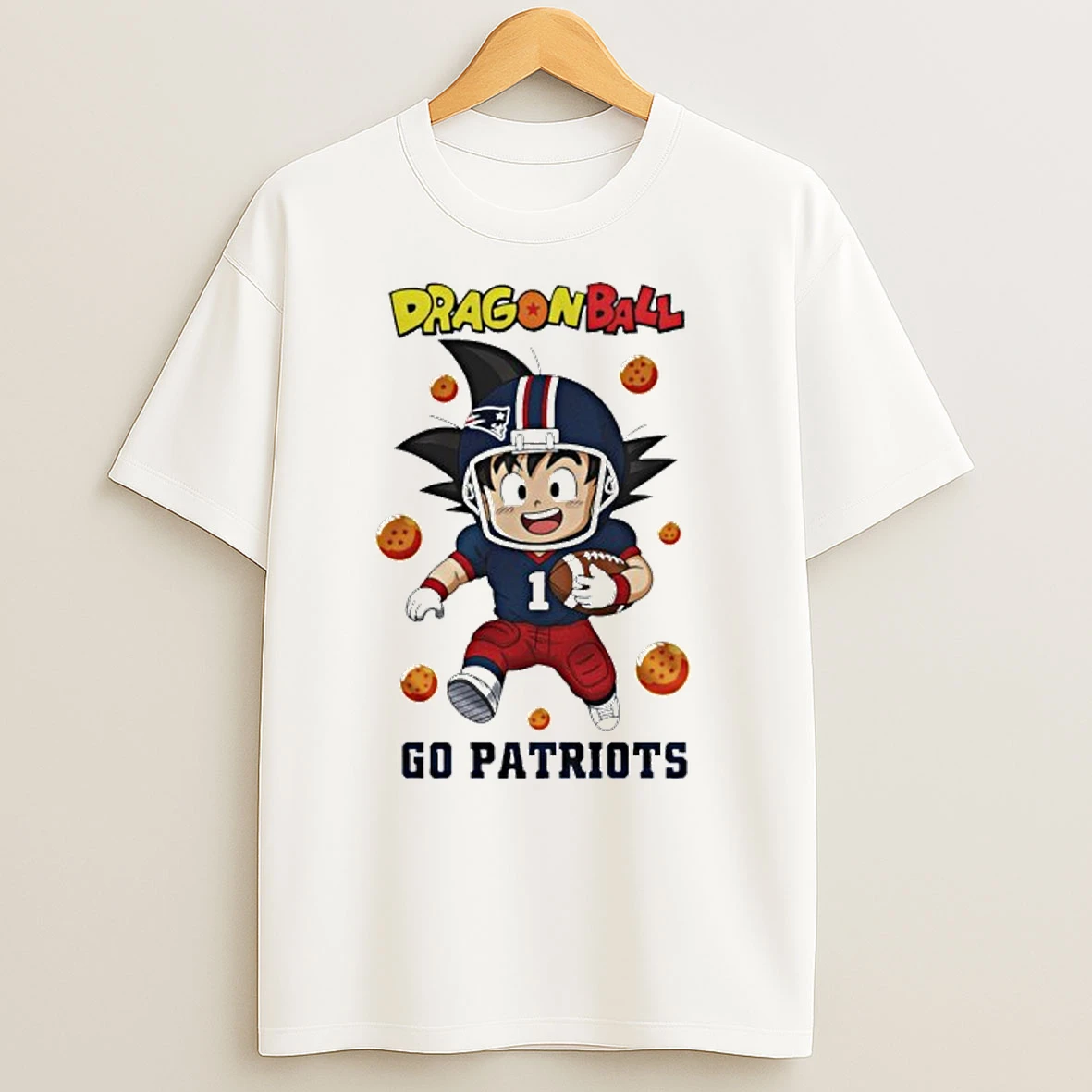 New England Patriots Dragon Ball Go Patriots T Shirts
