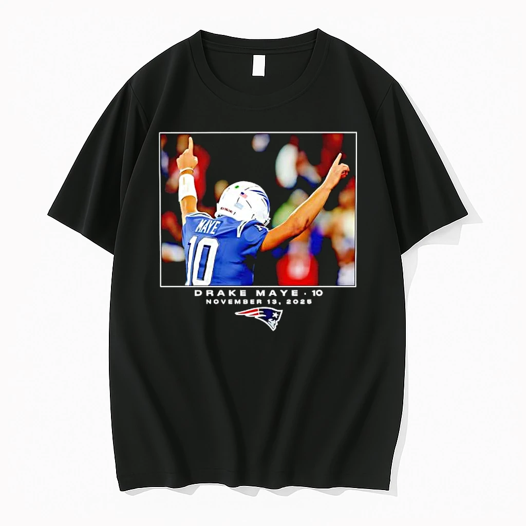 New England Patriots Drake Maye Nfl November 13rd 2025 Shirts