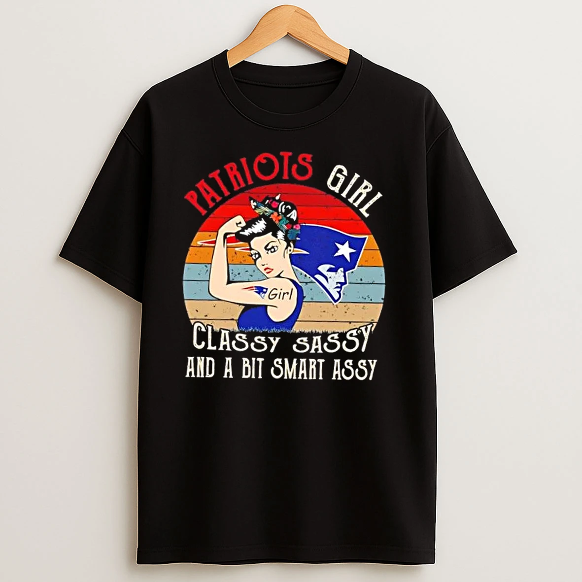 New England Patriots Girl Classy Sassy And A Bit Assy T Shirts