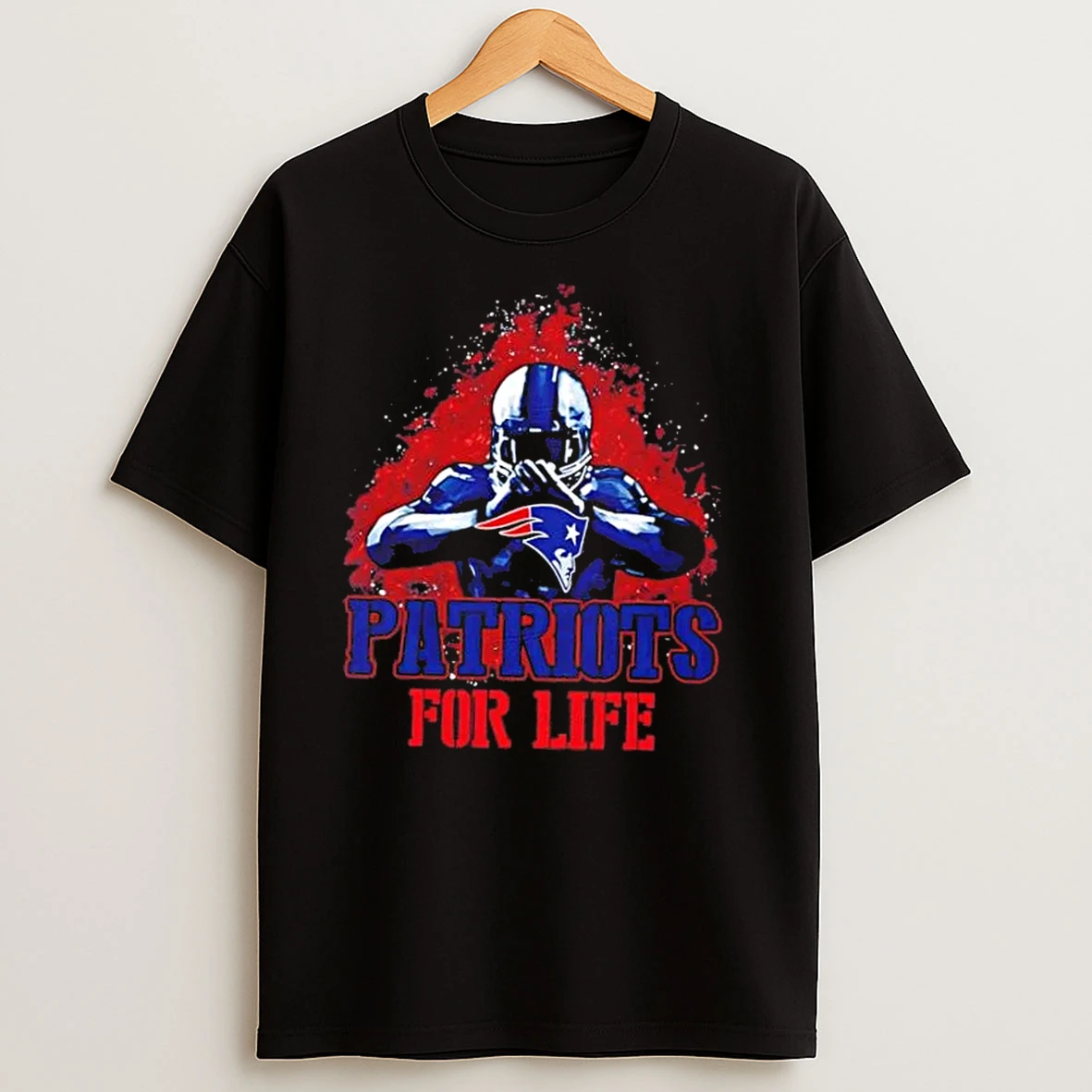 New England Patriots Football For Life T Shirts