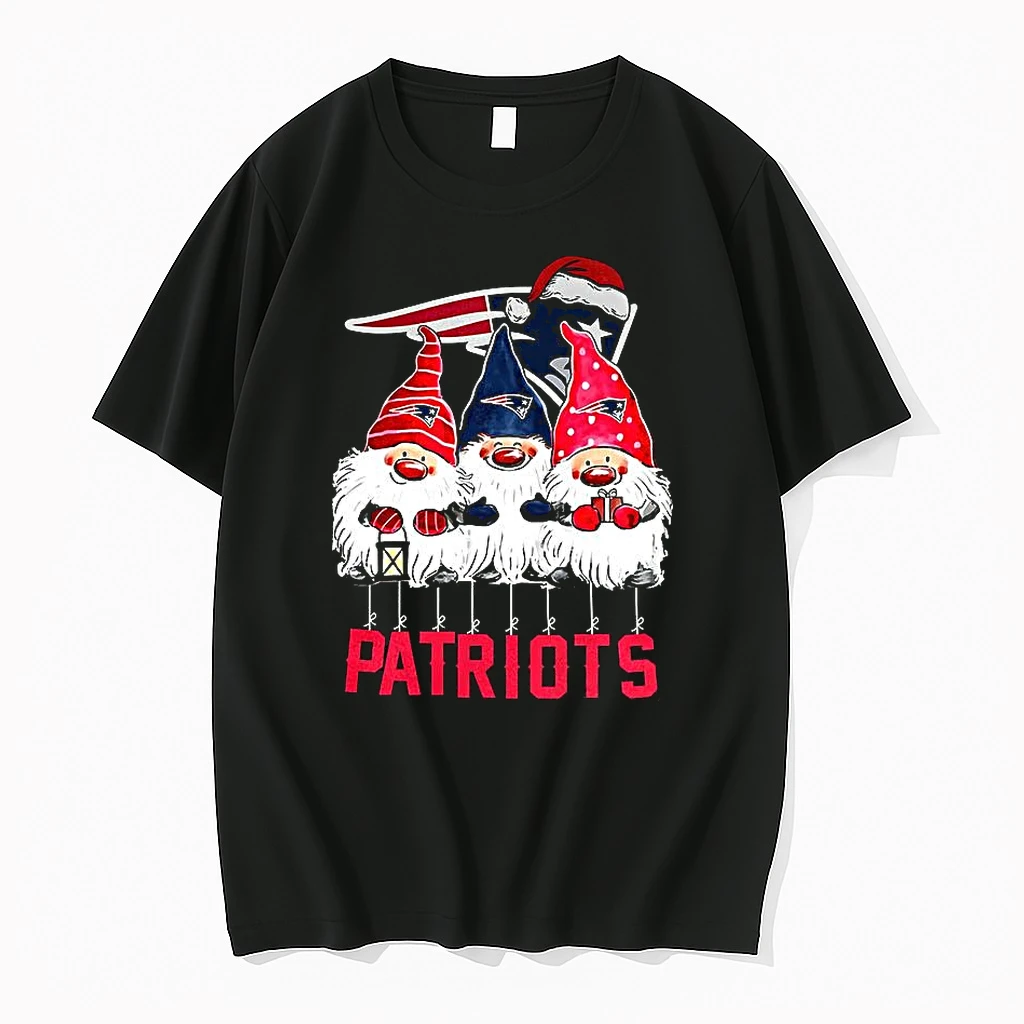 New England Patriots Football Gnomes Christmas Shirts