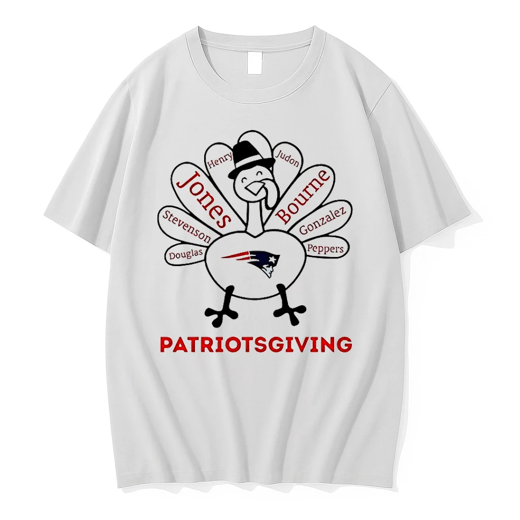 New England Patriots Turkey Patriotsgiving Thanksgiving With Heroes Shirts