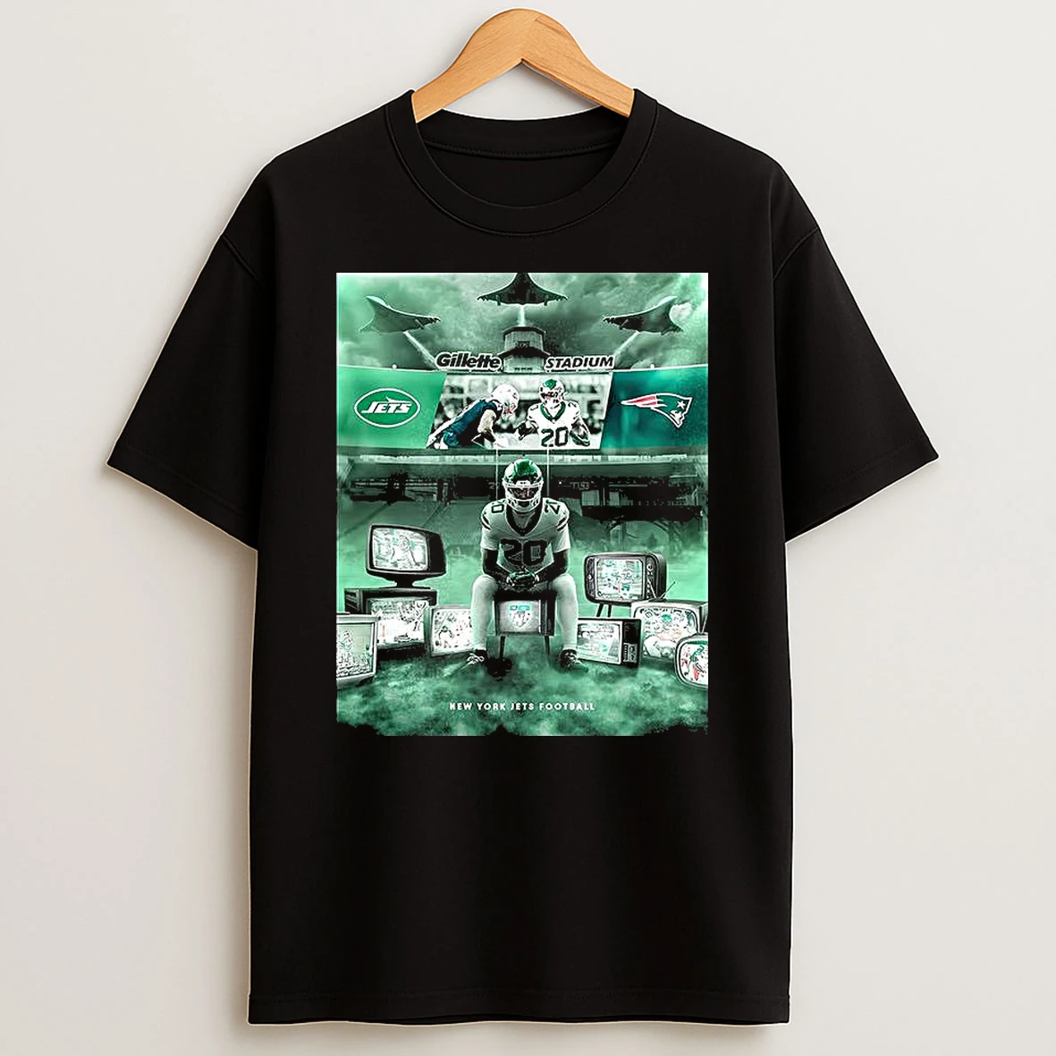 New England Patriots Vs New York Jets Nfl 2025 Gillette Stadium Shirts