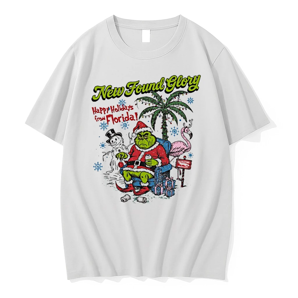 New Found Glory Happy Holidays From Florida Grinch Shirts