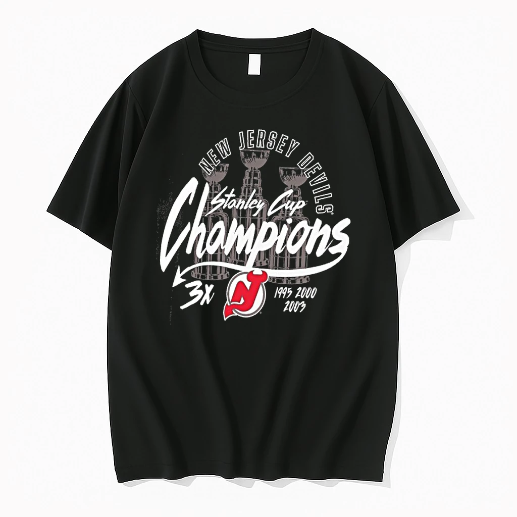 New Jersey Devils 3x Stanley Cup Champions Shirts
