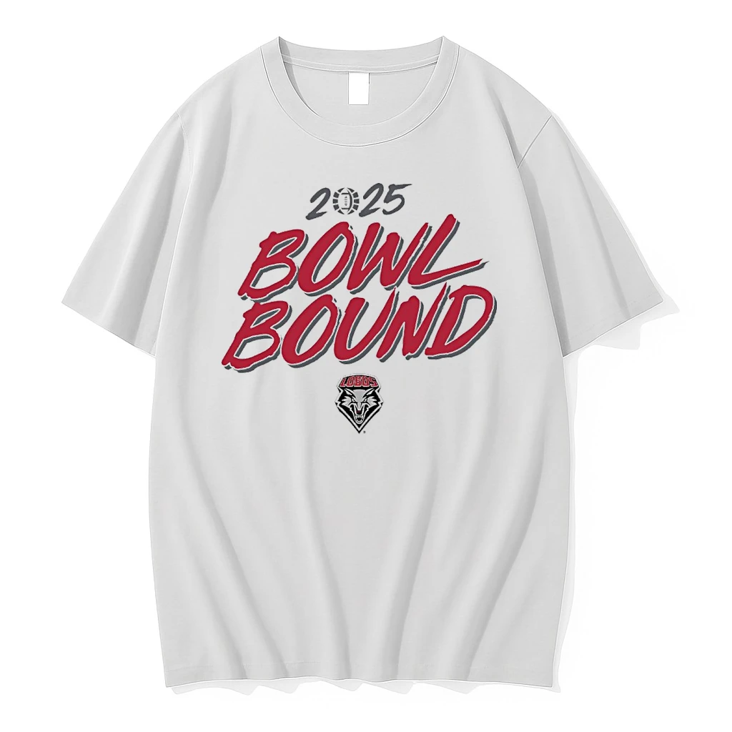 New Mexico Lobos Football Ncaa 2025 Bowl Bound Shirts