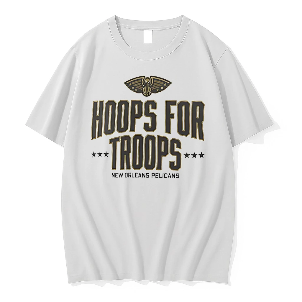 New Orleans Pelicans Hoops For Troops Shirts