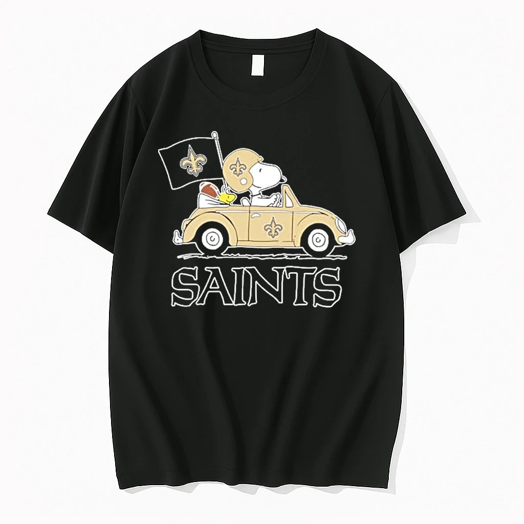 New Orleans Saints Football X Snoopy Drive Car Shirts