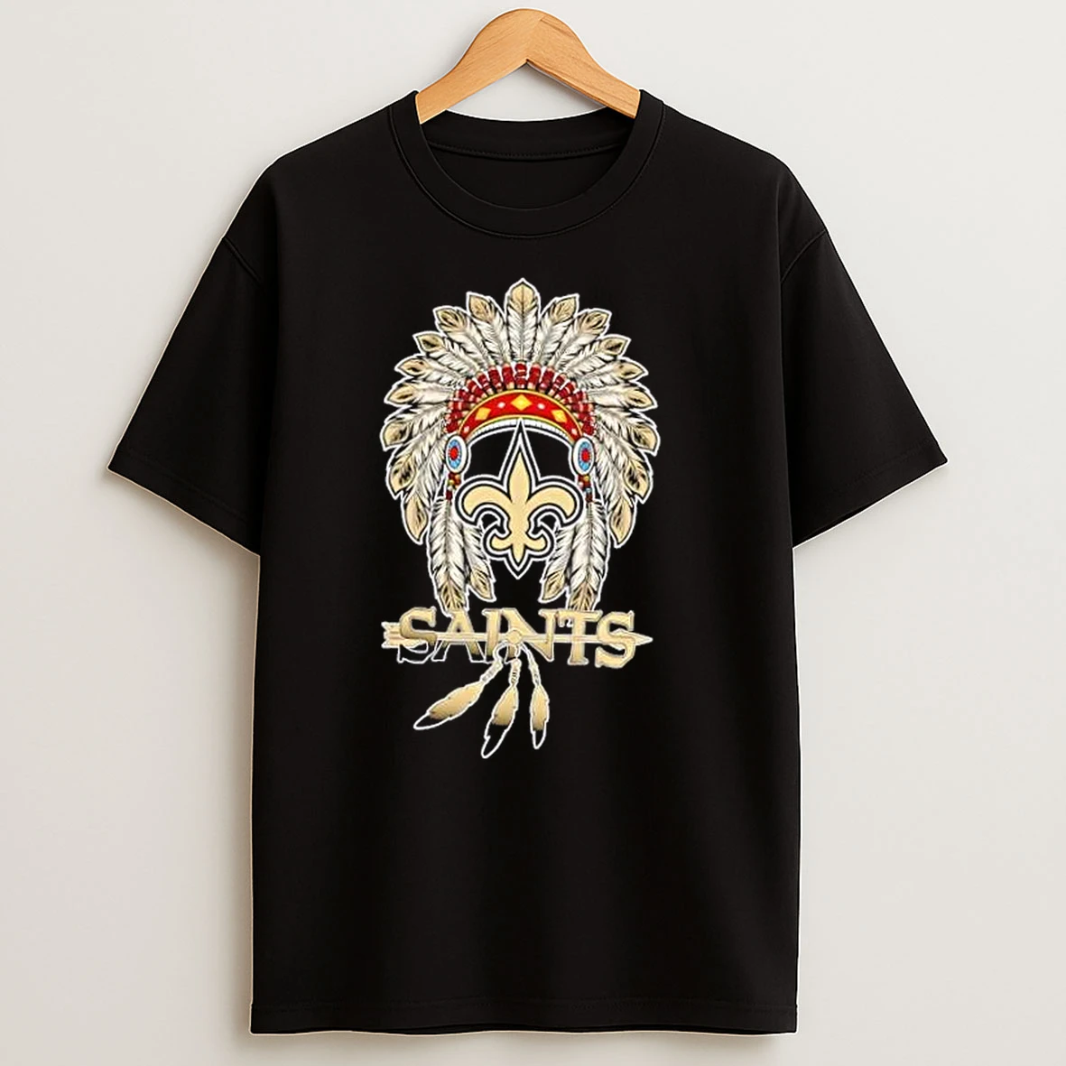 New Orleans Saints Football X Native American T Shirts