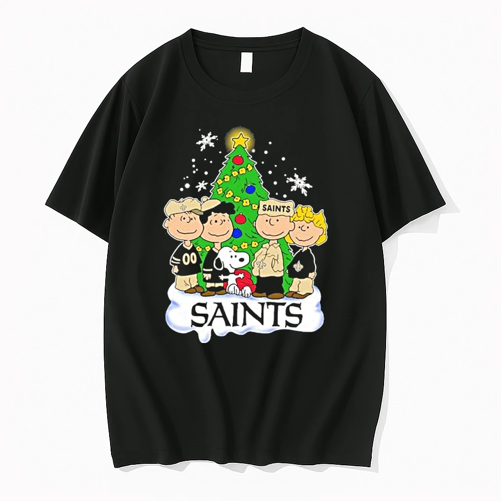 New Orleans Saints X The Peanuts Christmas 2025 Shirts