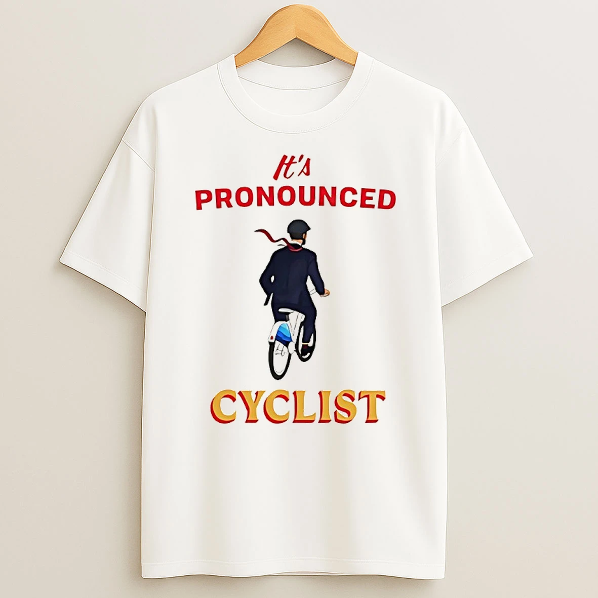 New York City Its Pronounced Cyclist Shirts