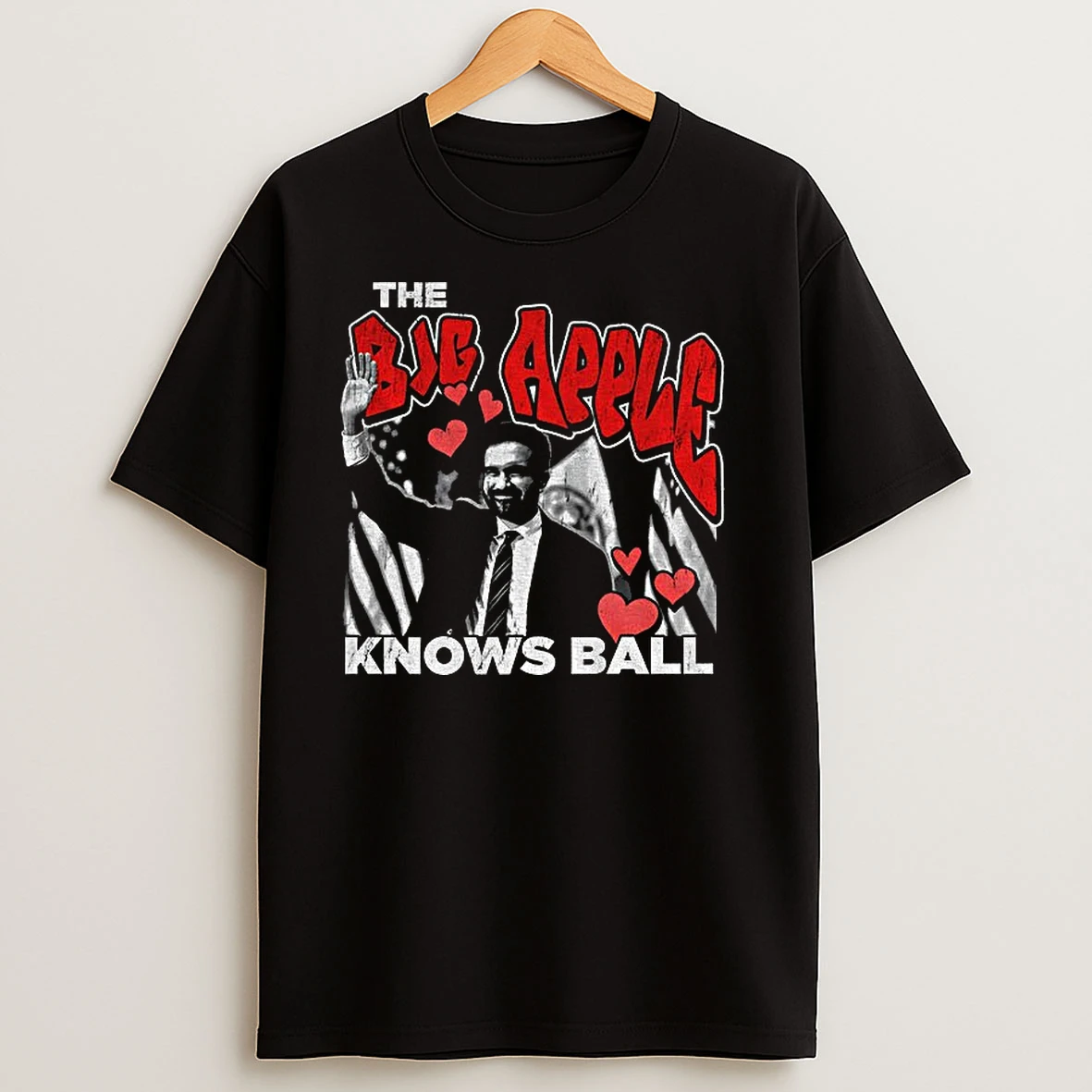 New York City And Zohran Mamdani The Big Apple Knows Ball T Shirts