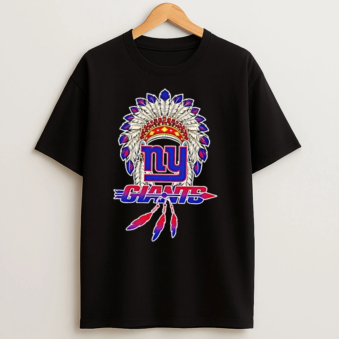 New York Giants Football X Native American T Shirts