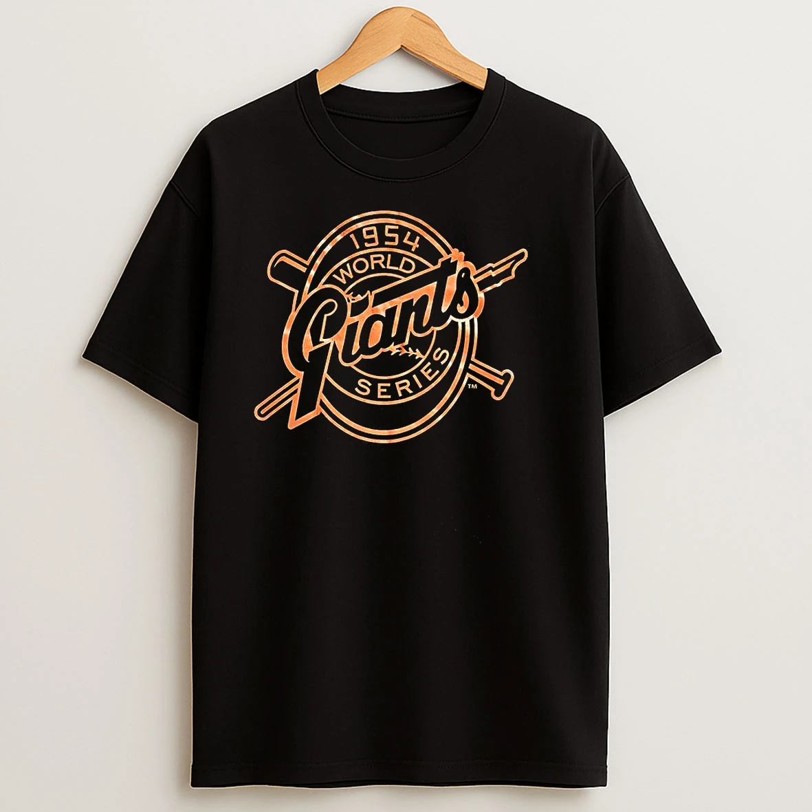 New York Giants Nfl World Series 1954 Champions Logo T Shirts