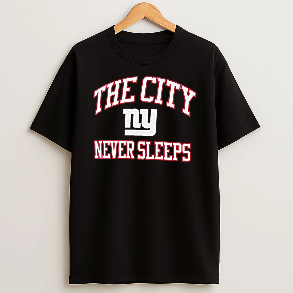 New York Giants The City Never Sleeps Shirts