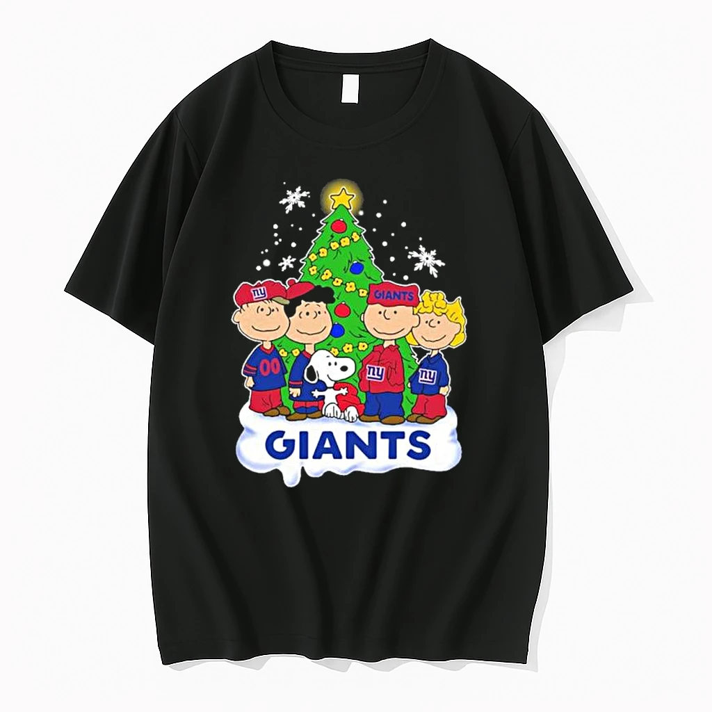 New York Giants X The Peanuts Christmas 2025 Shirts