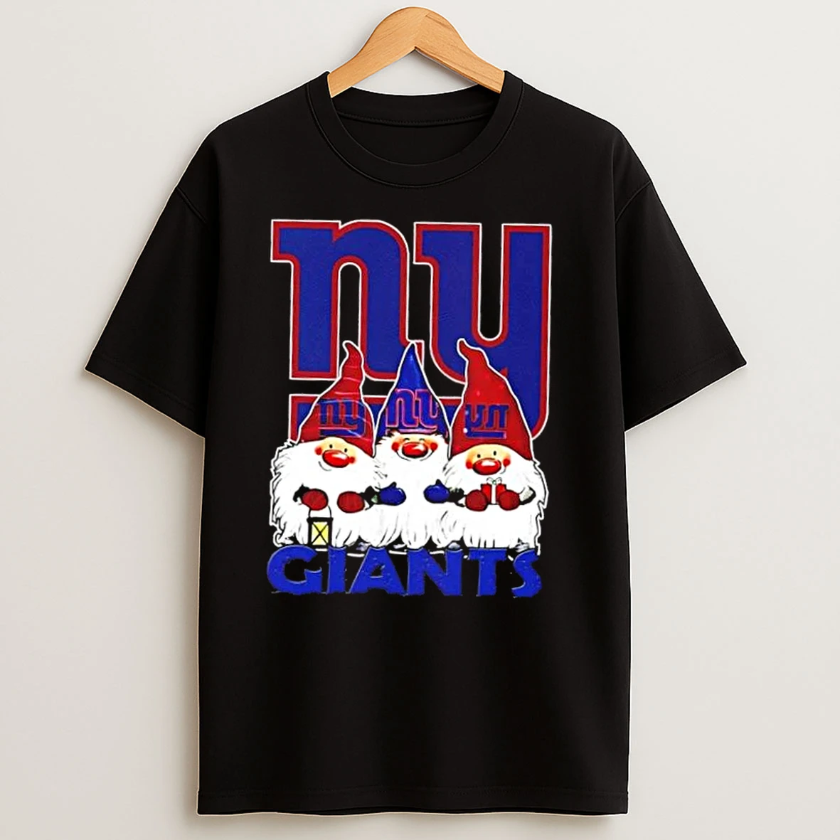 New York Giants X Gnomes Xmas Christmas T Shirts