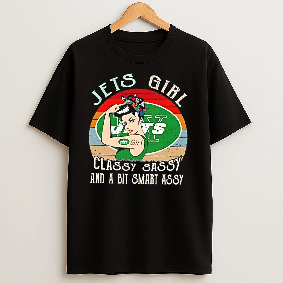 New York Jets Girl Classy Sassy And A Bit Assy T Shirts