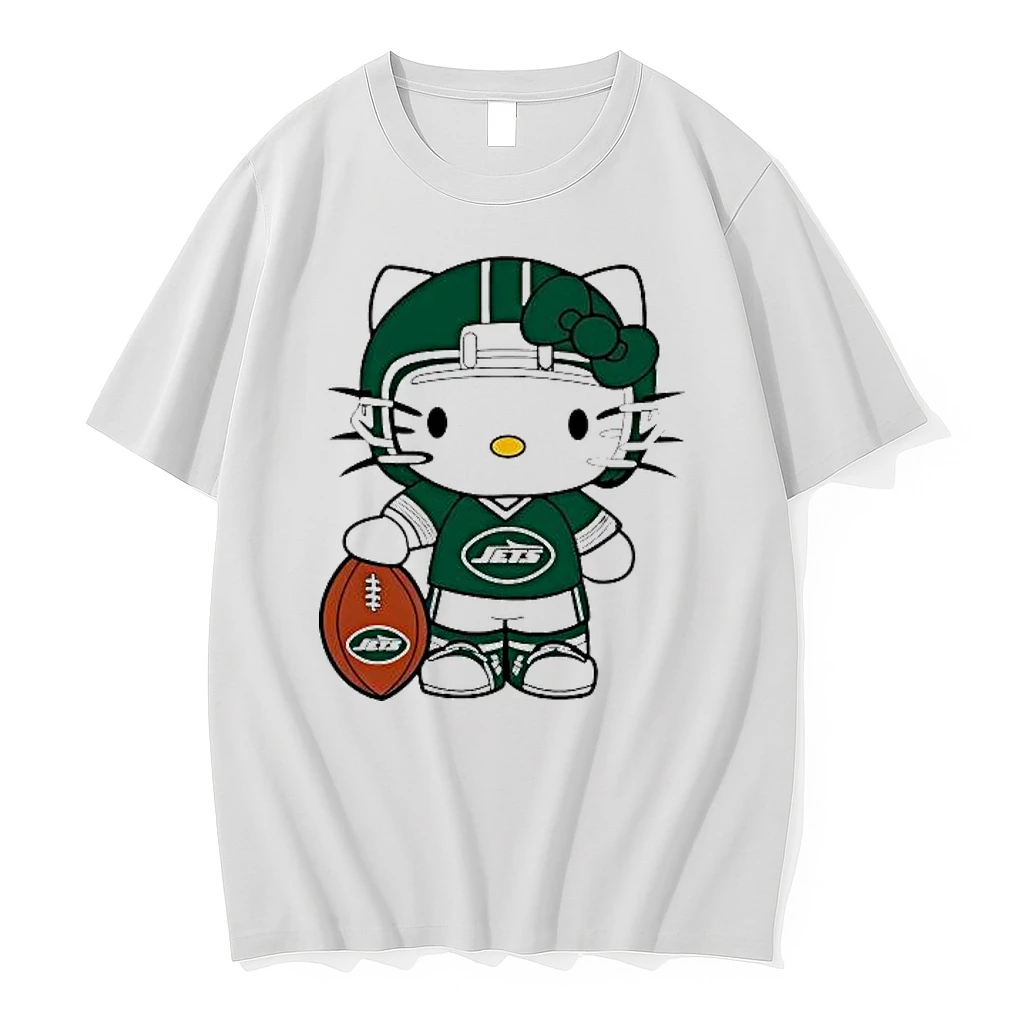 New York Jets Hello Kitty 2025 Nfl Christmas Gameday Shirts