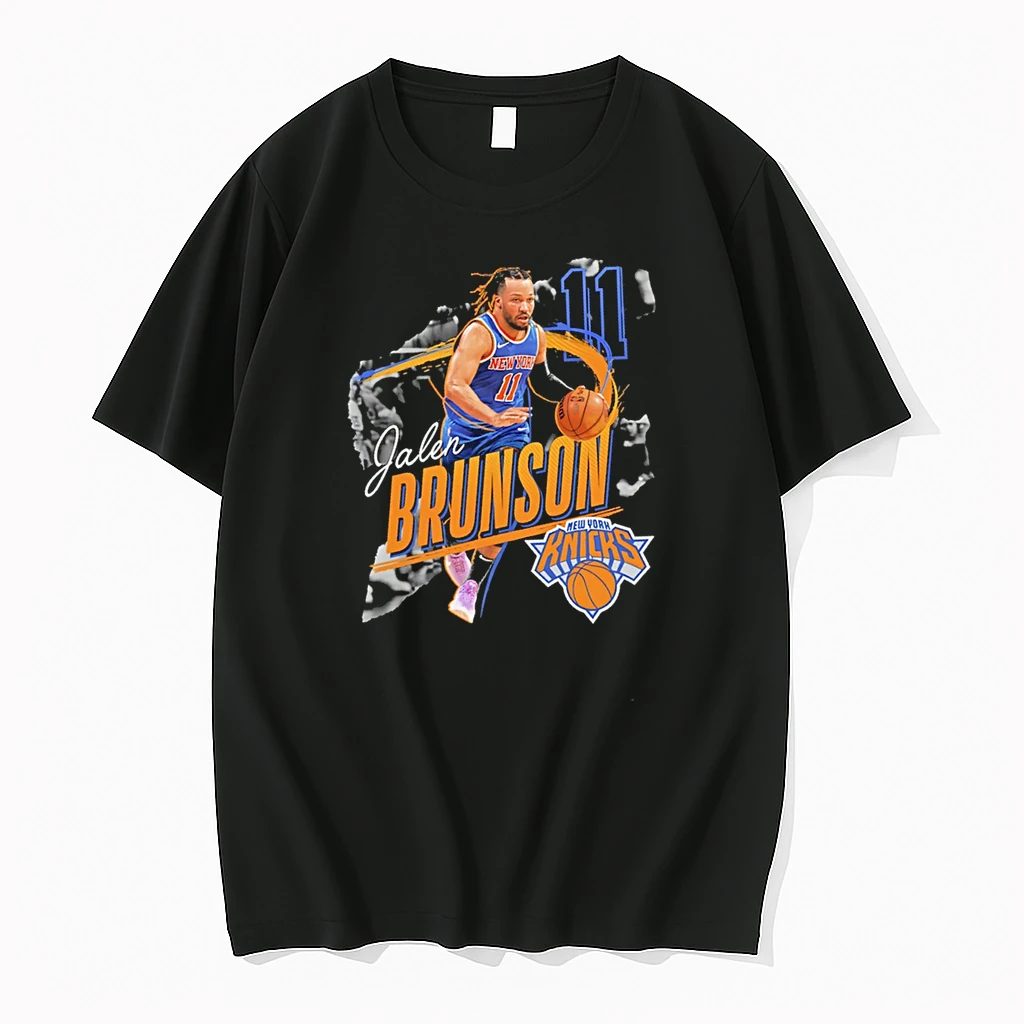 New York Knicks Jalen Brunson 11 Legacy Graphic Shirts