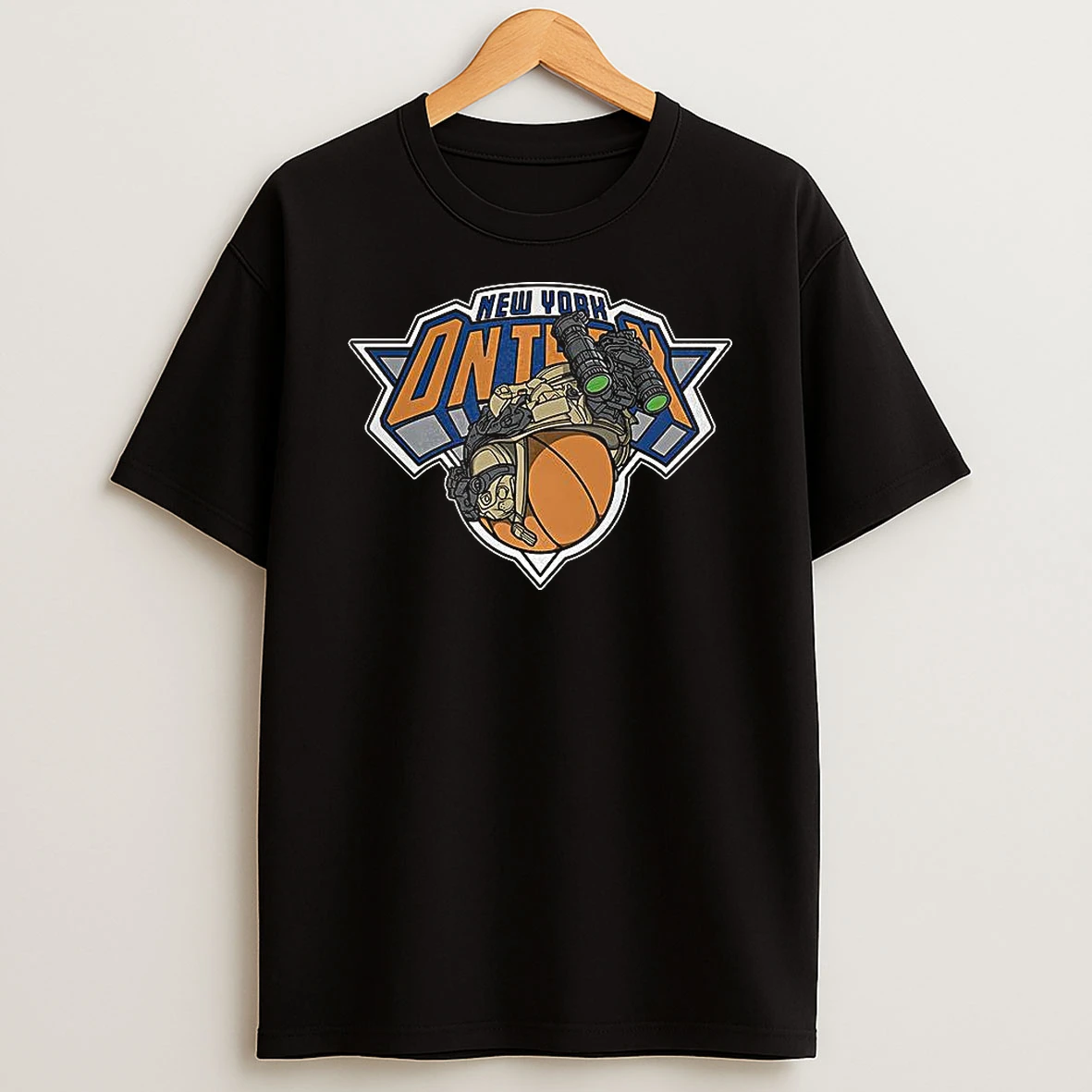 New York Knicks Basketball Soldier Logo Shirts