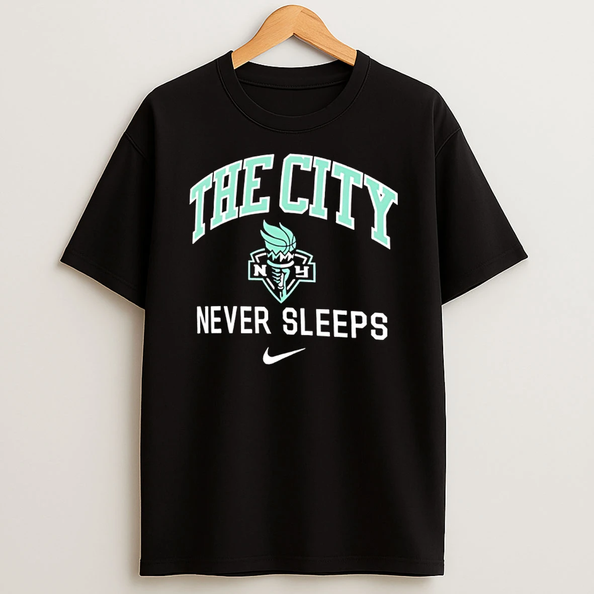 New York Liberty Nike The City Never Sleeps Shirts