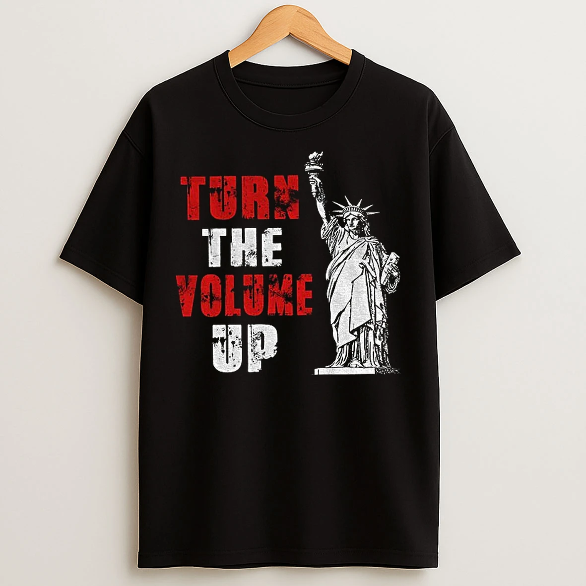 New York Mayor 2026 Statue Of Liberty Turn The Volume Up T Shirts