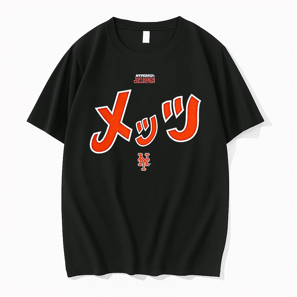 New York Mets Hyperfly Katakana Logo Shirts