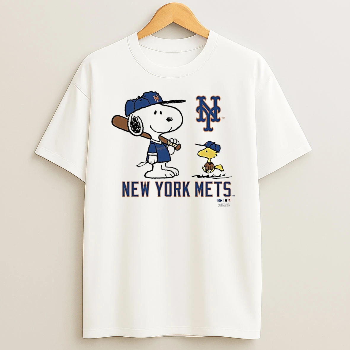 New York Mets X Peanuts Snoopy And Woodstock Shirts