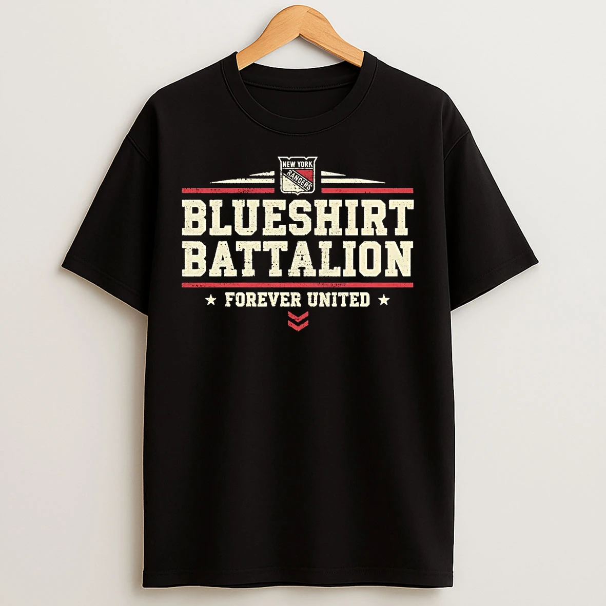New York Rangers Blueshirt Battalion Forever United T Shirts