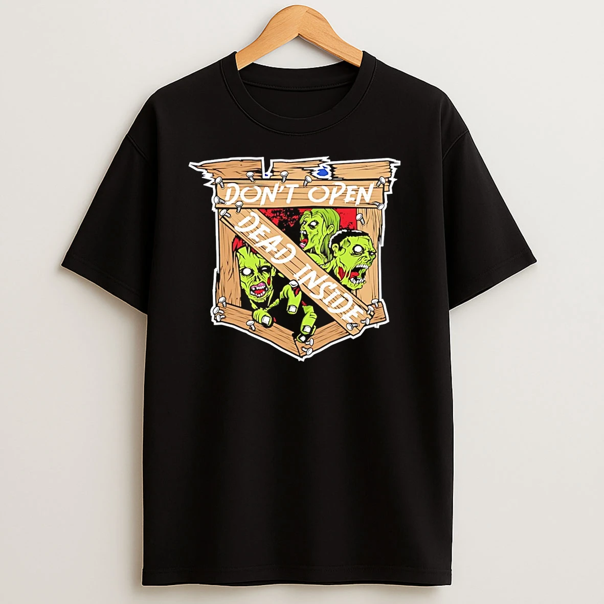 New York Rangers X Zombies Dont Open Dead Inside Halloween T Shirts