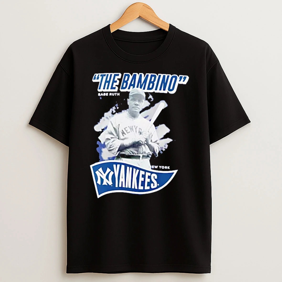 New York Yankees Babe Ruth The Bambino Shirts