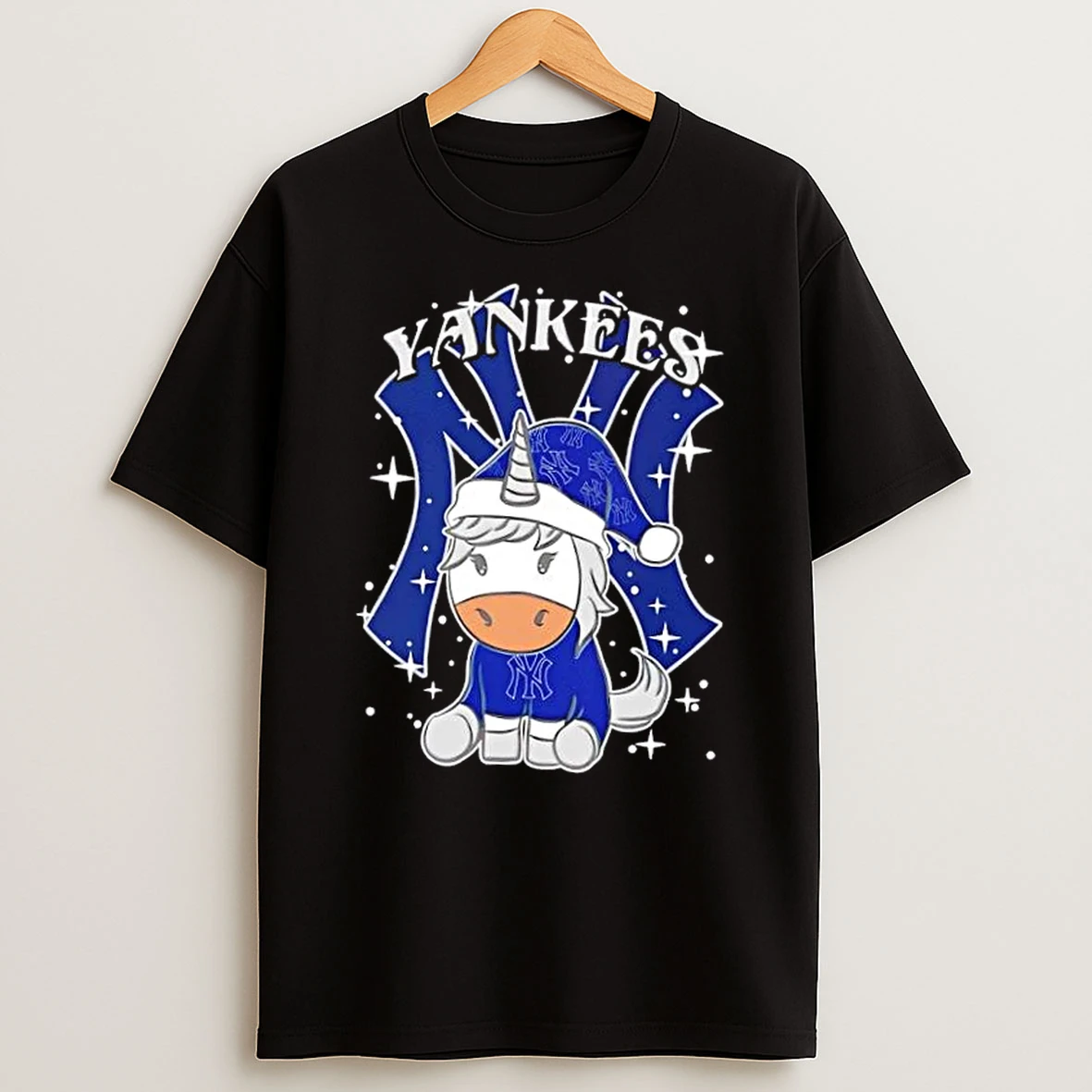 New York Yankees Baseball X Unicorn Merry Christmas Shirts