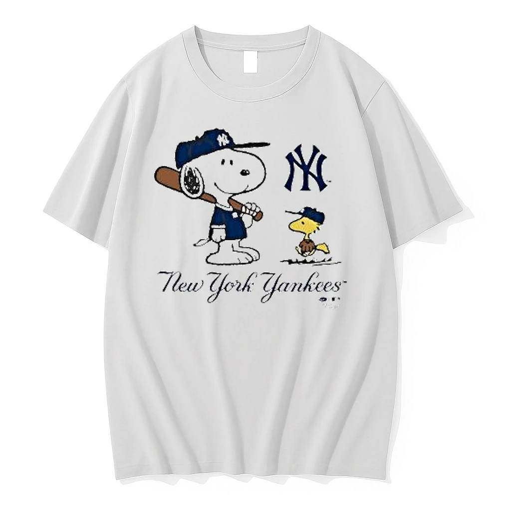 New York Yankees Peanuts Snoopy Shirts