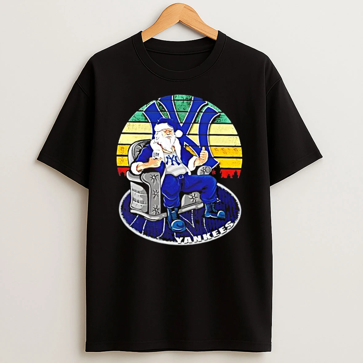 New York Yankees X Santa Claus Christmas Vintage Shirts