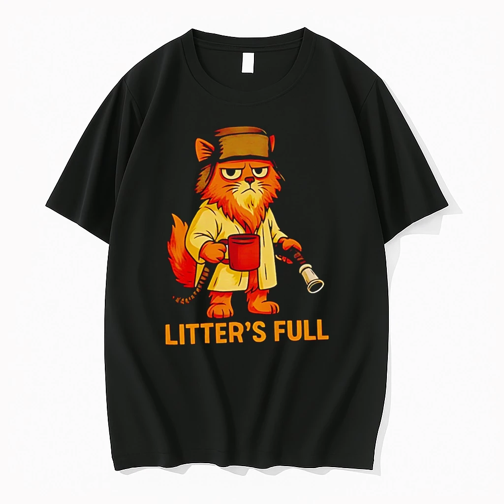 Nice Litters Full Funny Cat Merry Christmas Shirts