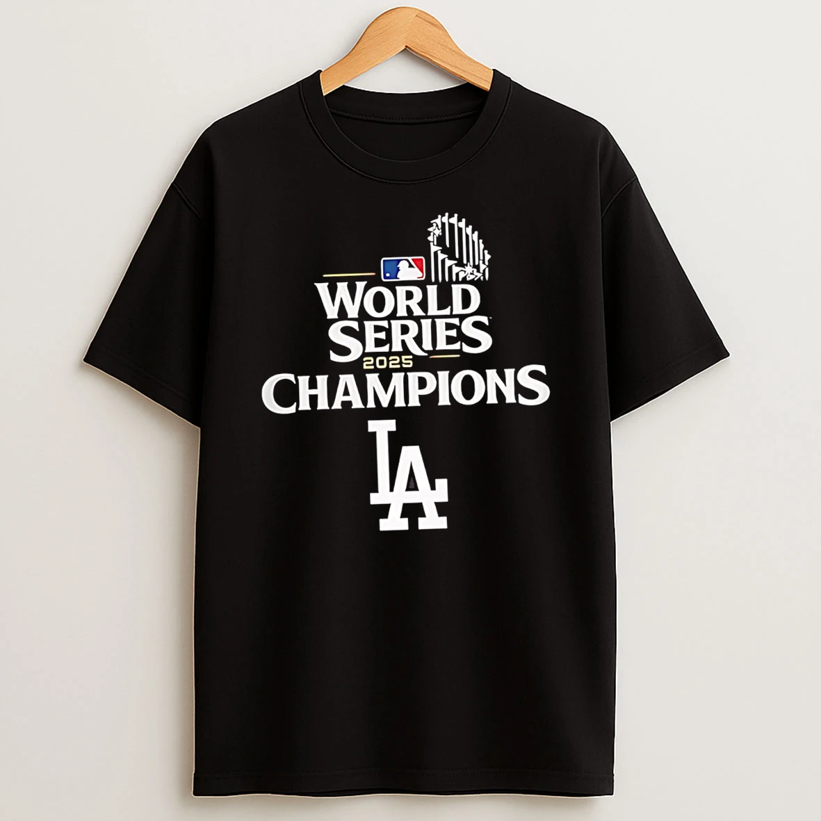 Nice Los Angeles Dodgers Win World Series 2025 Champions Black Shirts