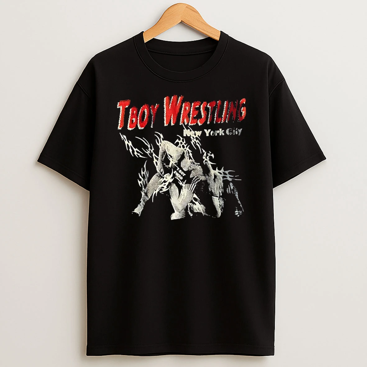 Nice Wwe Smackdown Tboy Wrestling New York City Retro Shirts