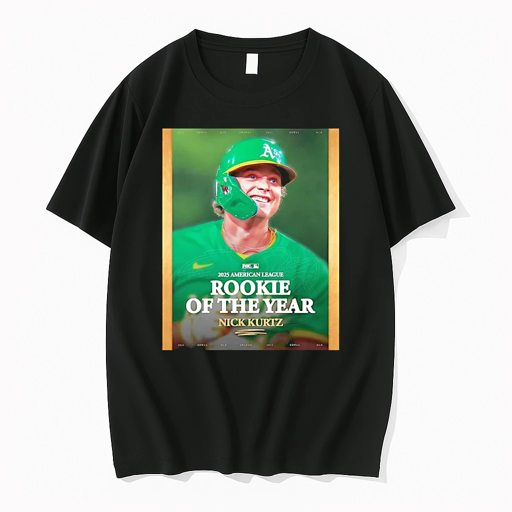 Nick Kurtz 2025 Al Rookie Of The Year Shirts
