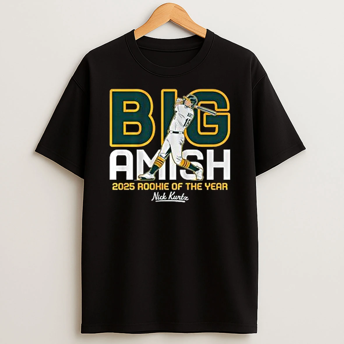 Nick Kurtz Big Amish 2025 Rookie Of The Year Shirts