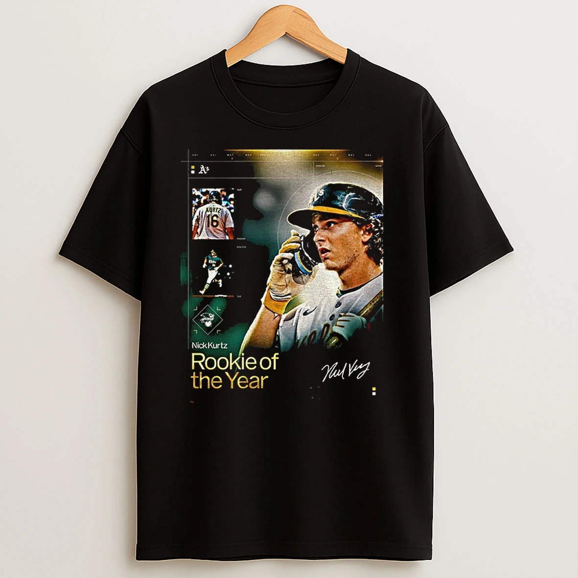 Nick Kurtz Oakland Athletics Is The American League Rookie Of The Year T Shirts