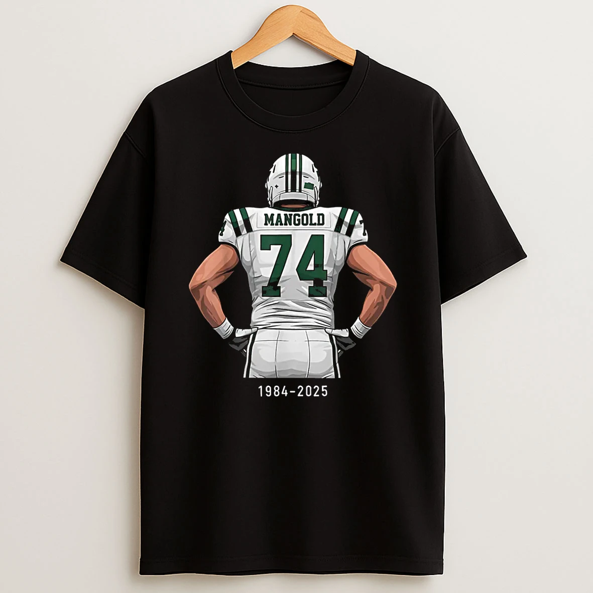Nick Mangold A True Jet 74 Football Legend Memorial Shirts