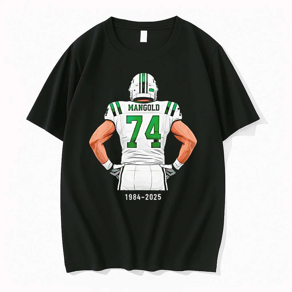 Nick Mangold New York Jets 74 Football Legend Memorial Shirts