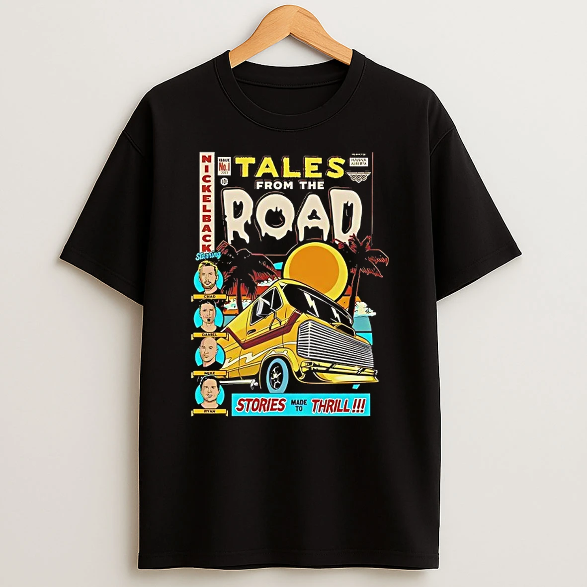 Nickelback Takes From The Road Shirts