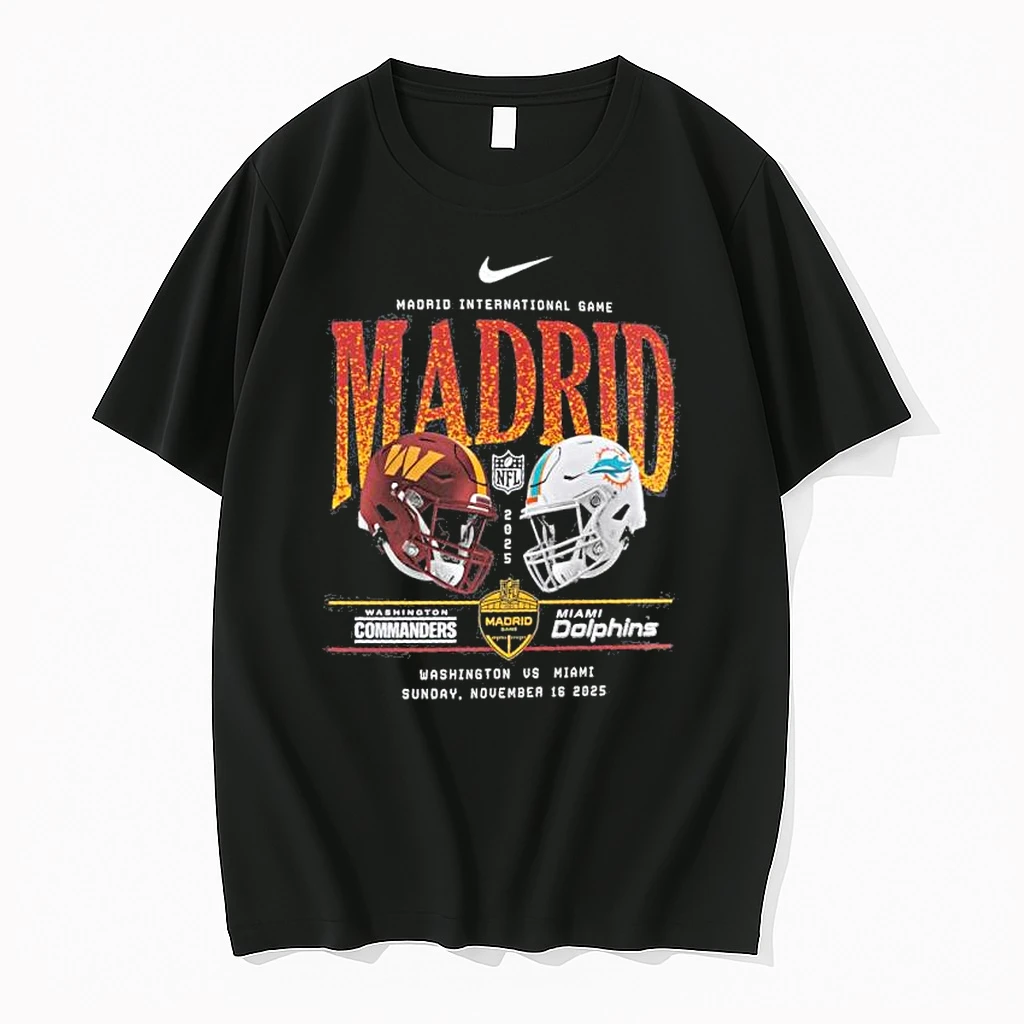 Nike Madrid International Game Washington Vs Miami Sunday November 16 Shirts