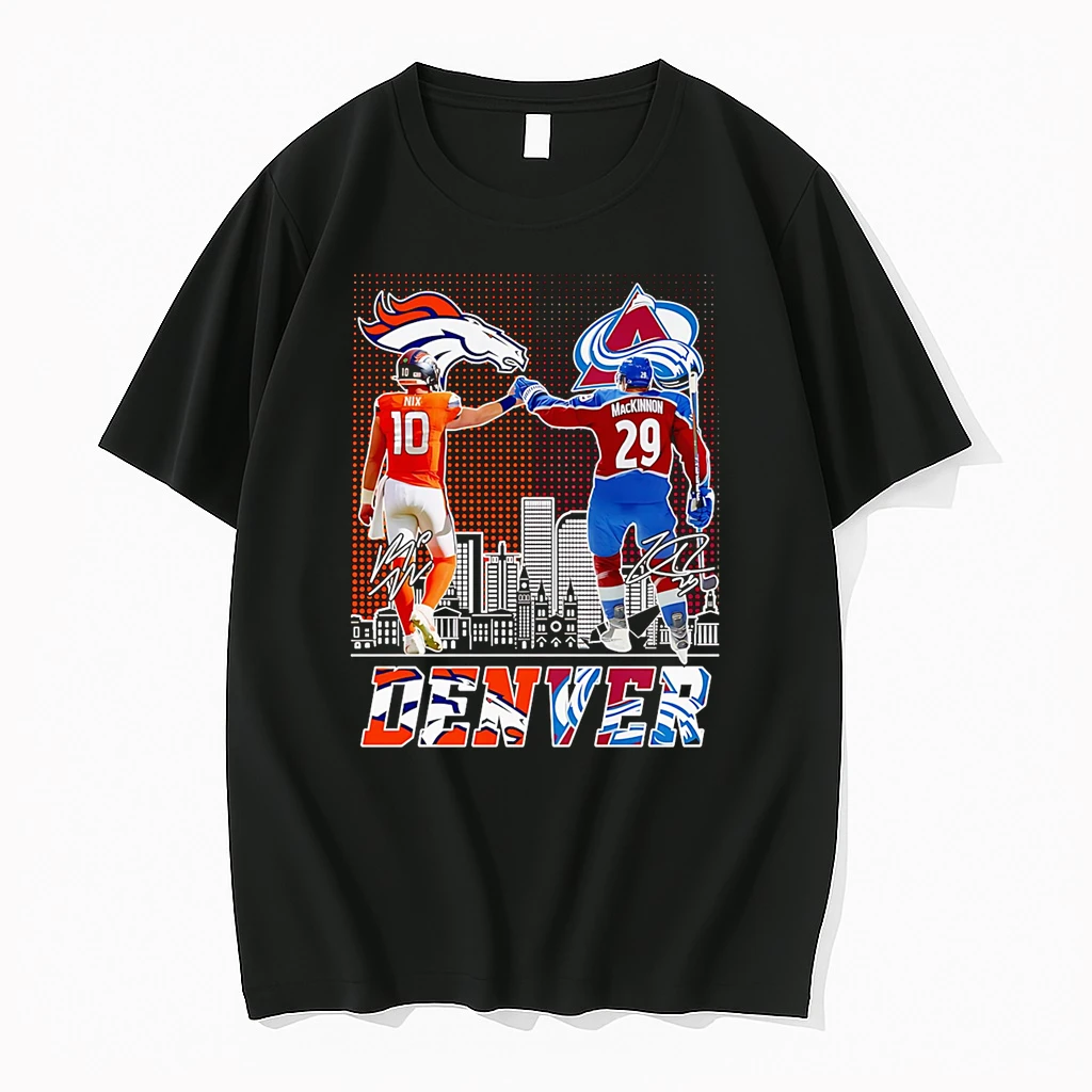 Nix And Mackinnon Denver City Sports Signature Shirts