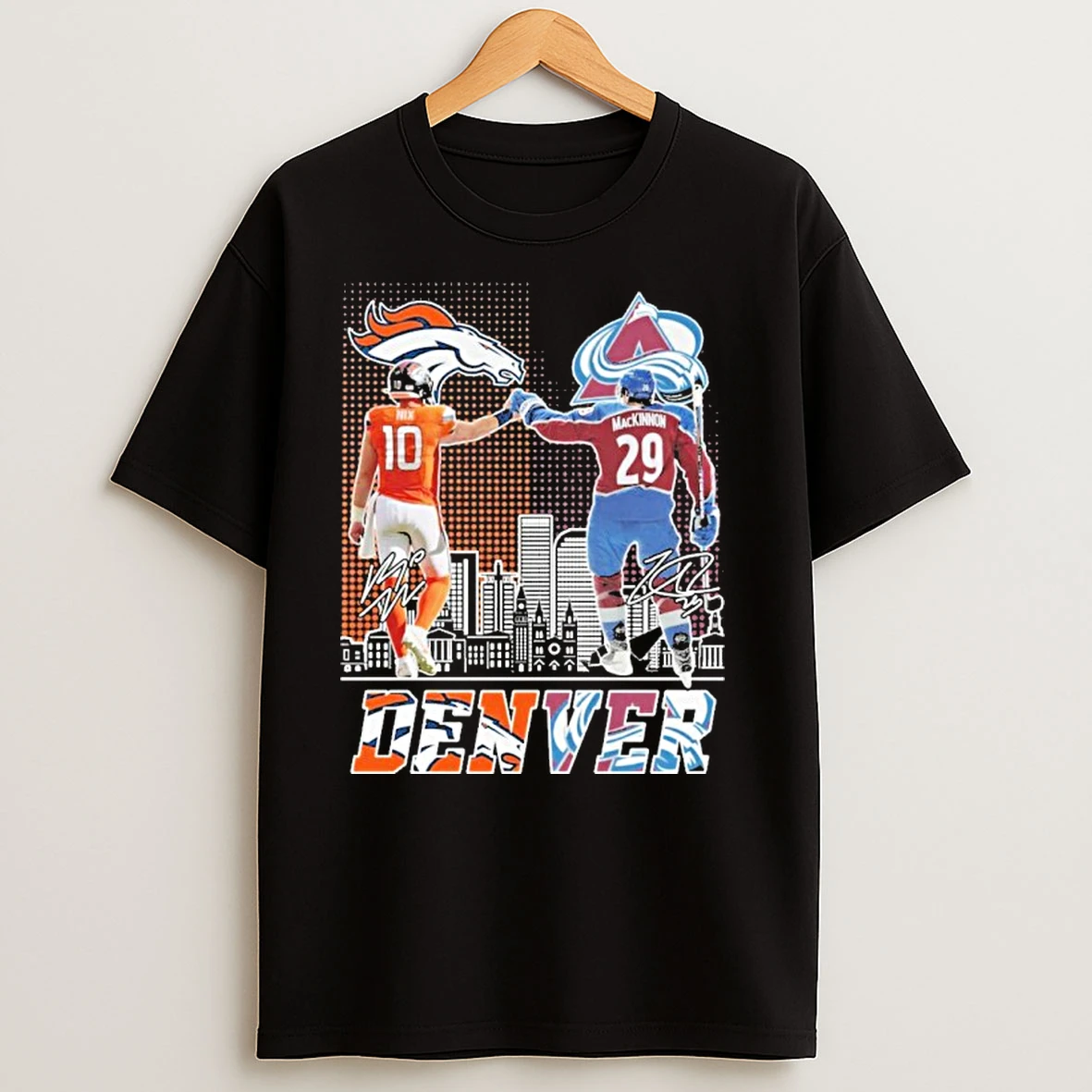 Nix X Mackinnon Player Denver Signature Vintage T Shirts